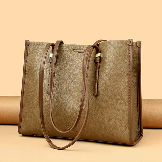Arna – Roomy Faux Leather Shoulder Bag