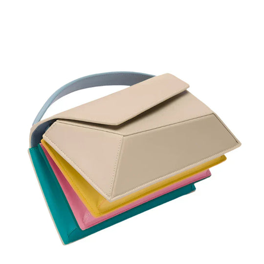 Emery – Geometric Color-Block Handbag for Women