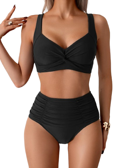 Noor – Sculpted High-Waist Bikini for Women