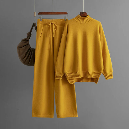 Tilly – Cozy Knit Two-Piece Lounge Set for Women