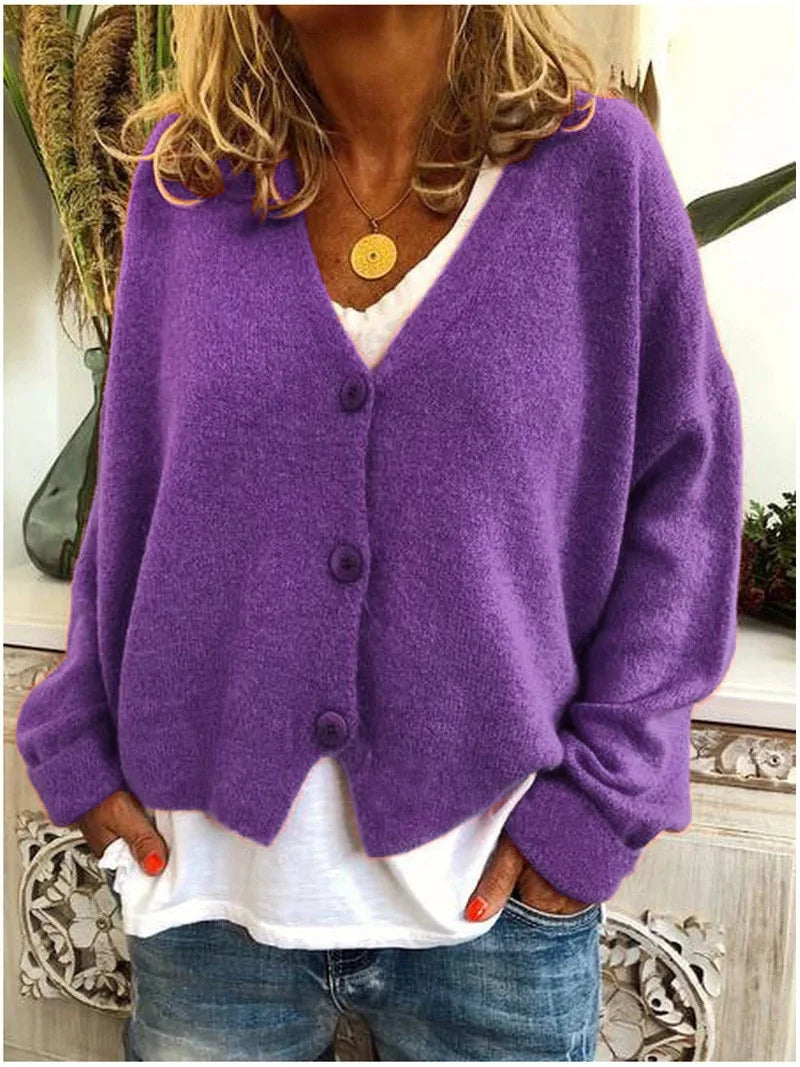 CALLIE | BUTTON FRONT CARDIGAN