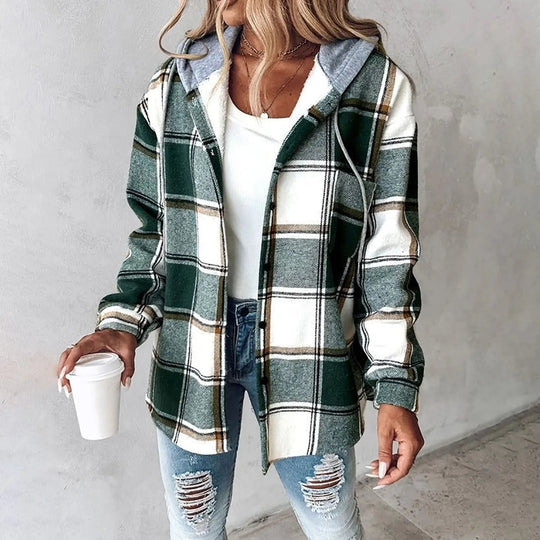 Linnea | Luxe Brushed Flannel Jacket