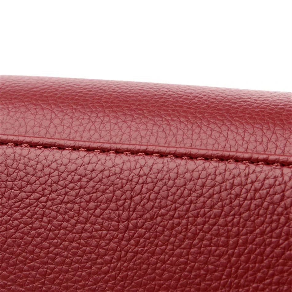 Arlette – Burgundy Double-Handled Handbag