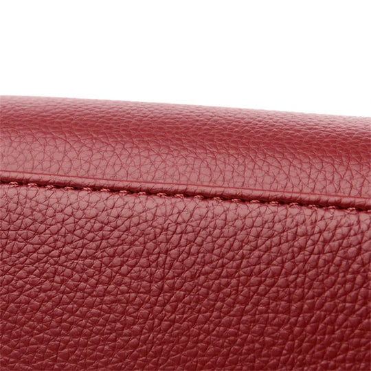 Arlette – Burgundy Double-Handled Handbag