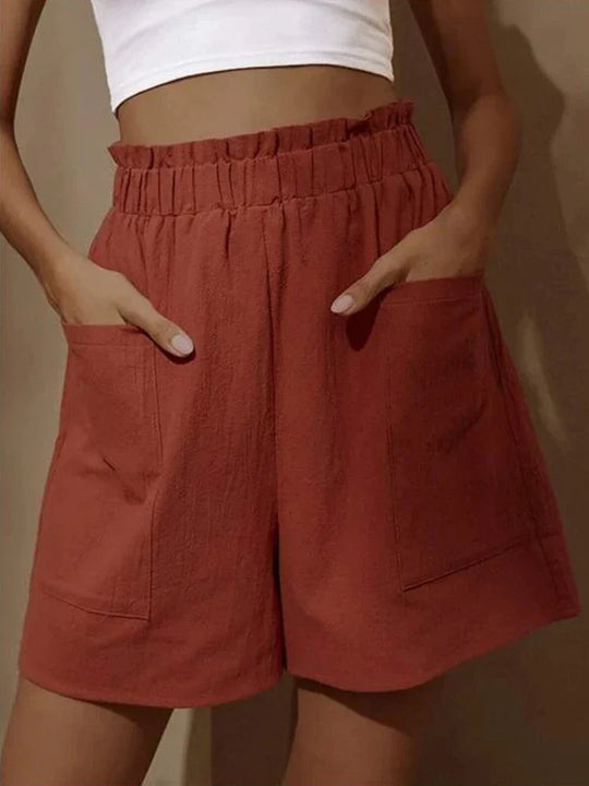Brooke – Relaxed Fit Cotton Shorts for Women