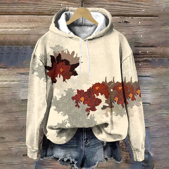DASHIELL | FLORAL PRINT HOODIE