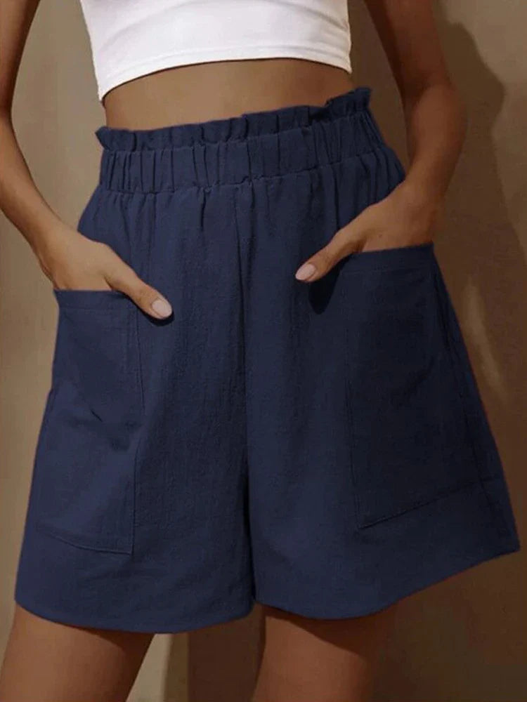 Brooke – Relaxed Fit Cotton Shorts for Women