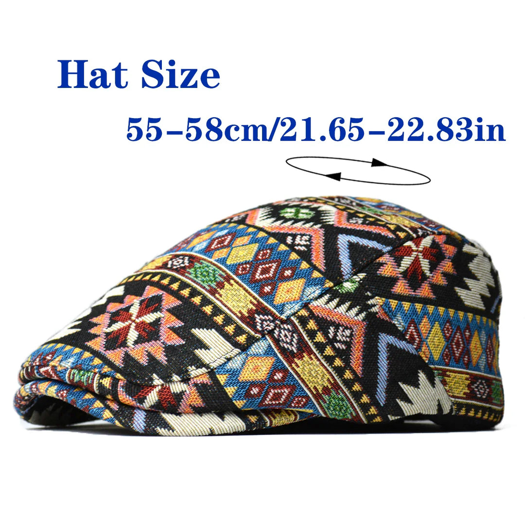 Blake - VibeCap – Retro Cotton Patch Hat