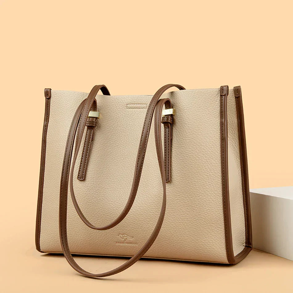 Arna – Roomy Faux Leather Shoulder Bag