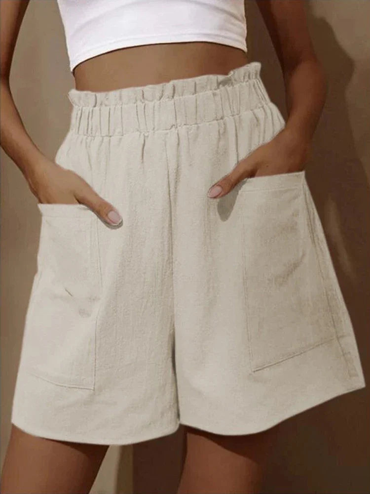 Brooke – Relaxed Fit Cotton Shorts for Women
