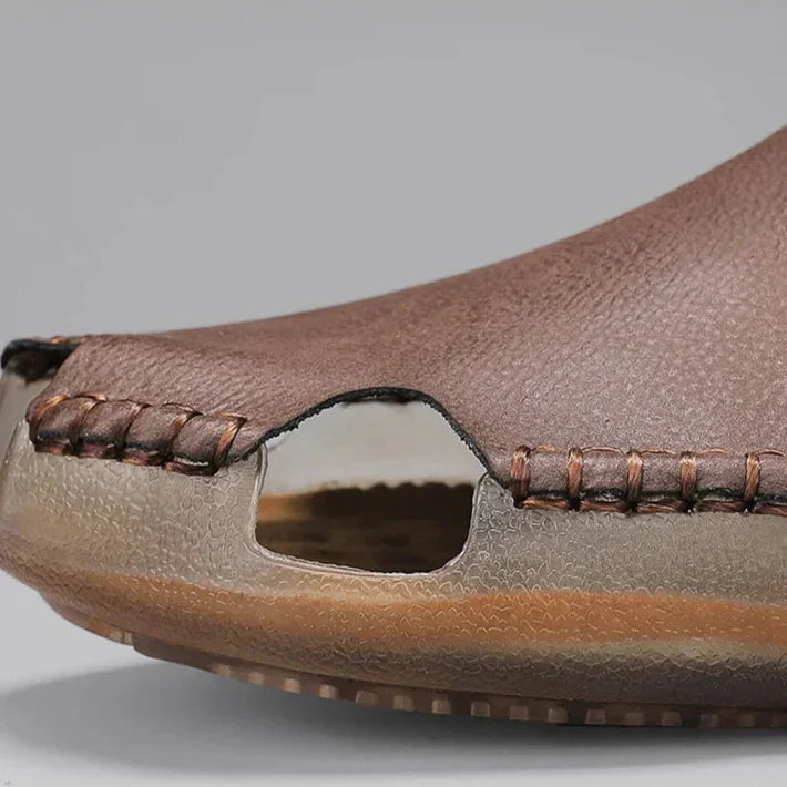 Martin - AeroFlex Leather Slides