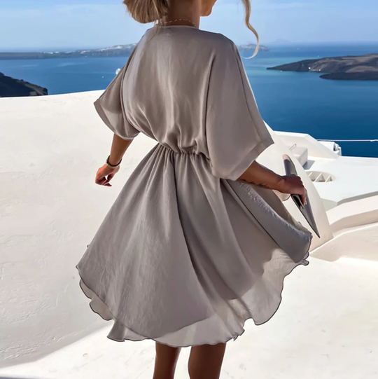 Blossom – Draped Vacation Mini Dress