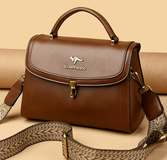 Staci – Timeless Leather Top-Handle Bag for Women
