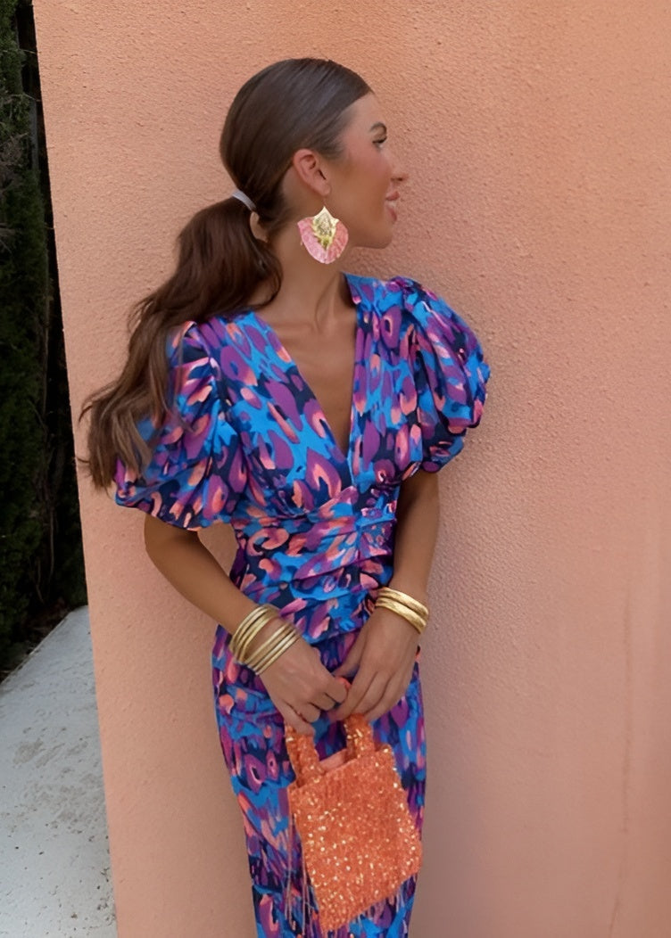 Fynn | Vibrant Fiesta Dress in Radiant
