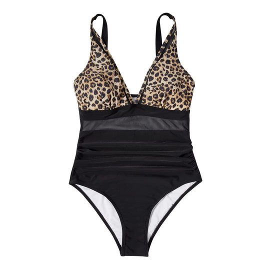 Nikoletta – Mesh Panel Shaping Swimsuit