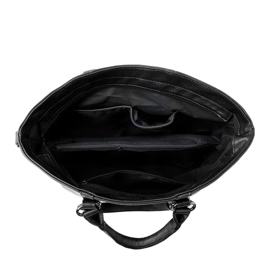 Amanda – Spacious Leather Shoulder Bag