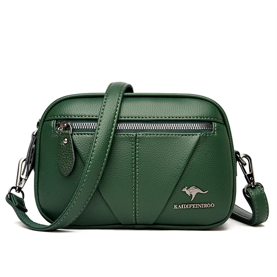 Connie – Compact Leather Crossbody for Women