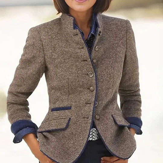 Katalina – Classic Wool Blazer for Women