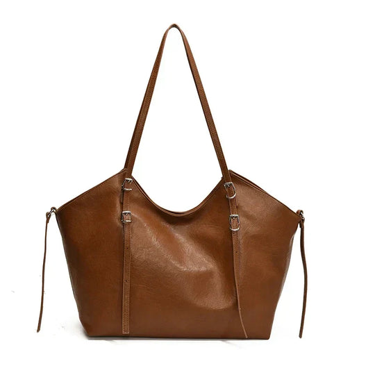 Augusta – Roomy Daily Tote with Leather Finish