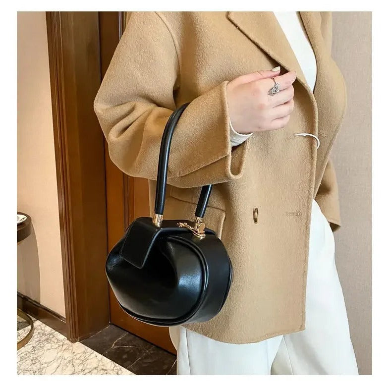 Raelynn – Modern Sculpted Leather Handbag for Women