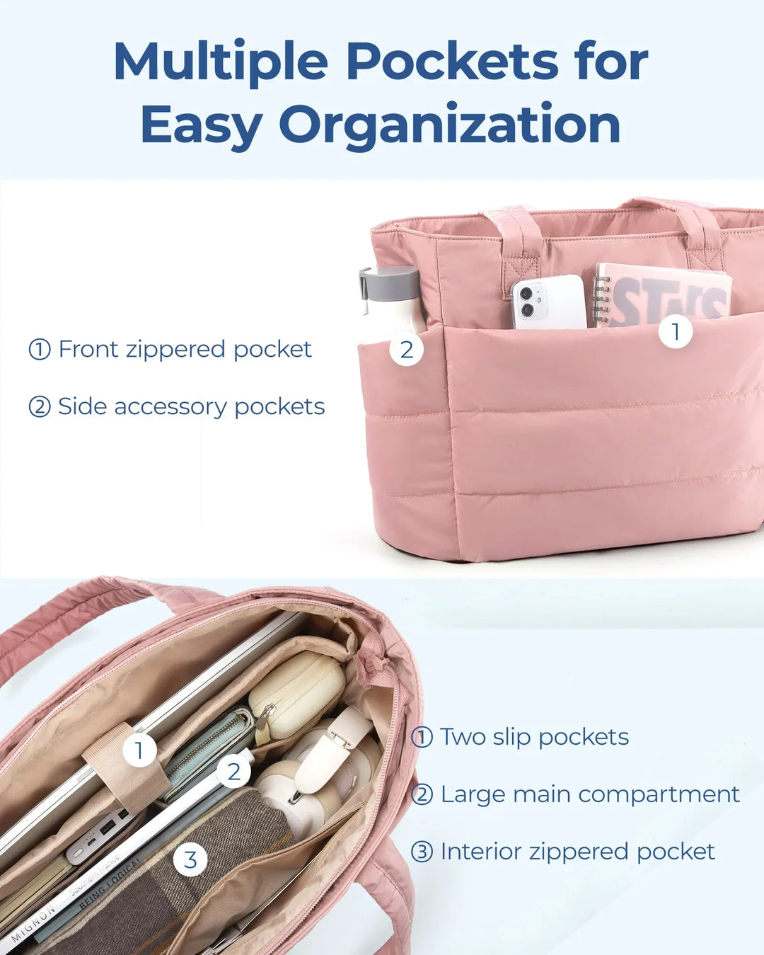 Ava | Padded Tote Bag