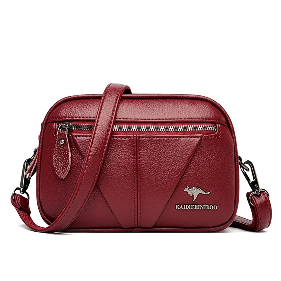 Connie – Compact Leather Crossbody for Women
