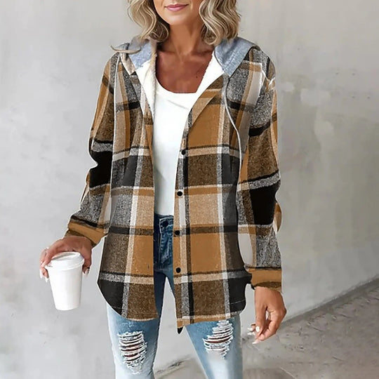 Linnea | Luxe Brushed Flannel Jacket