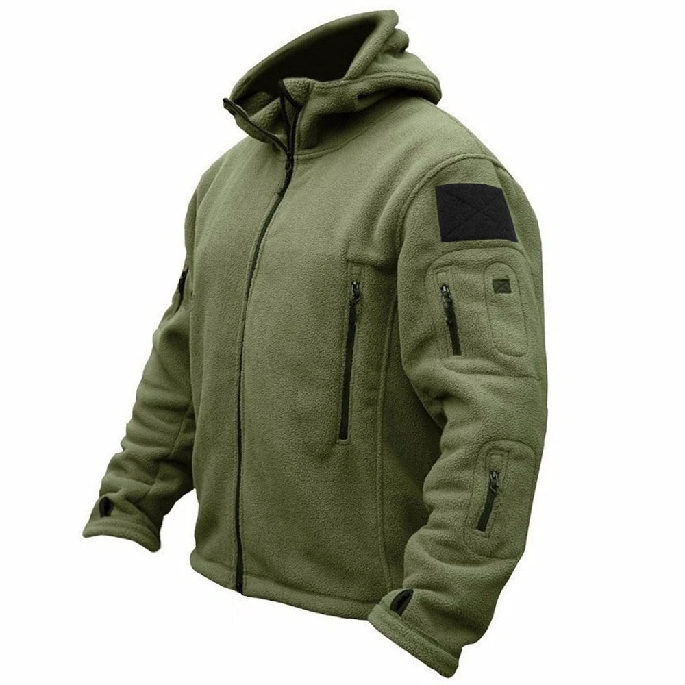 George – Tactical Fleece Hoodie Jacket for Men