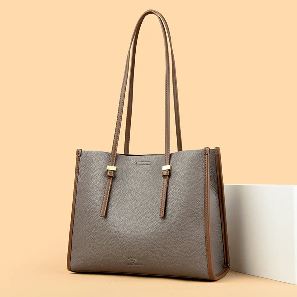 Arna – Roomy Faux Leather Shoulder Bag