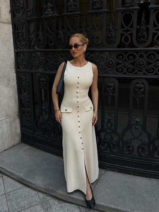 Charlotte | Maxi dress in georgette