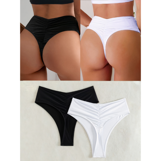 Seraphyn - High Waist Sculpt Bikini Bottoms for Women