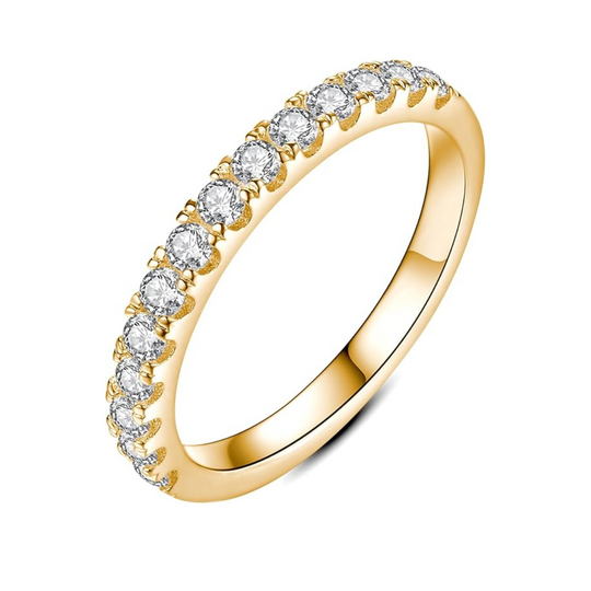 Allyssan – Gold Eternity Band for Women