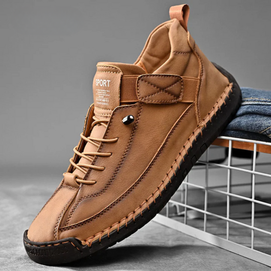 Aaron – Premium Leather Casual Sneakers for Men