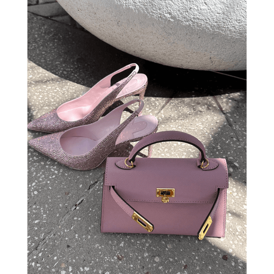 Sage – Elegant Structured Leather Handbag for Women