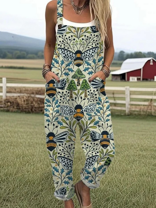 Simply | BloomEase Artistic Wide-Leg Jumpsuit