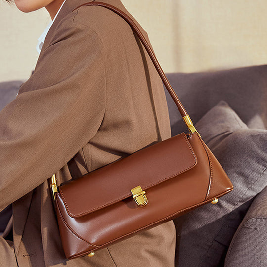 Aubrey – Sleek Leather Shoulder Bag for Women