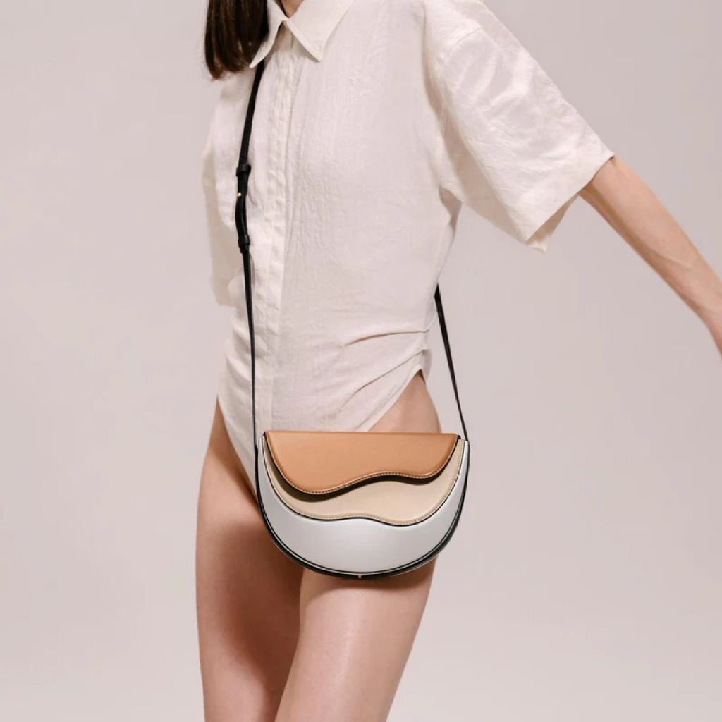 Leilani – Modern Half-Moon Crossbody Bag for Women