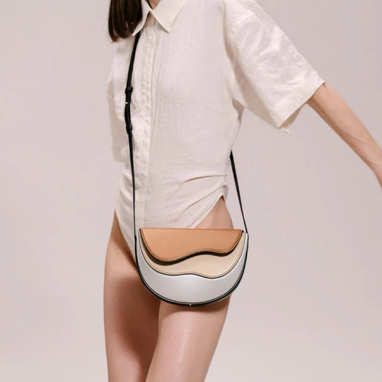 Leilani – Modern Half-Moon Crossbody Bag for Women