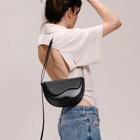 Leilani – Modern Half-Moon Crossbody Bag for Women