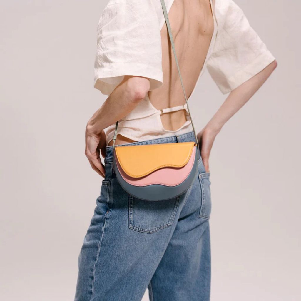 Leilani – Modern Half-Moon Crossbody Bag for Women