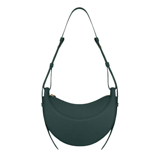 Sienna – Modern Crescent Leather Shoulder Bag for Women