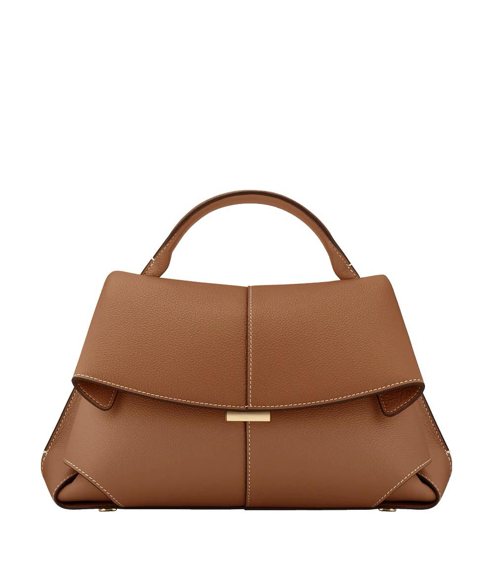 Velloria – Sophisticated Leather Top-Handle Bag for Women