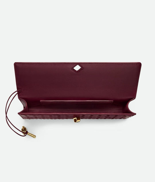 Parker – Sophisticated Woven Leather Clutch for Women