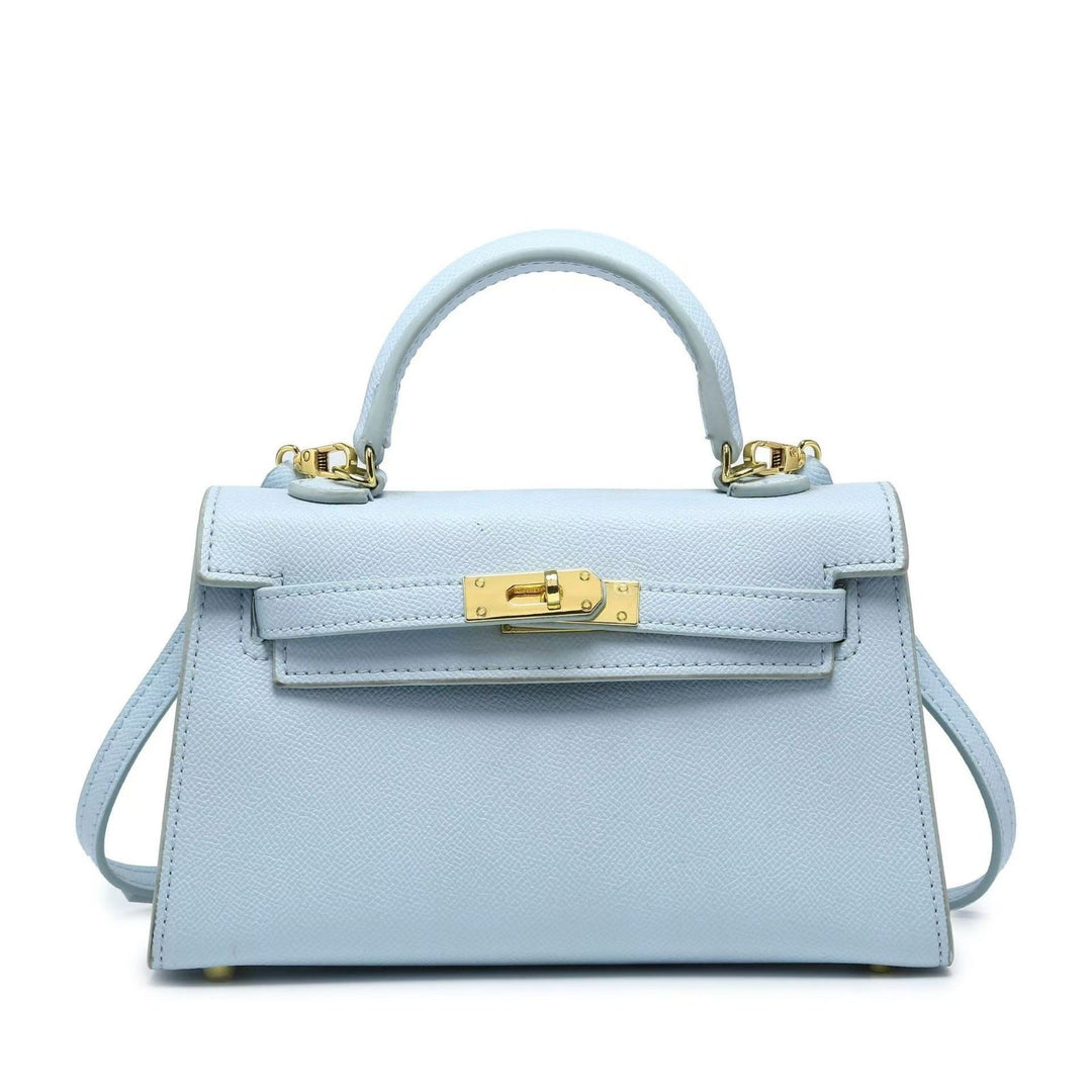 Sage – Elegant Structured Leather Handbag for Women