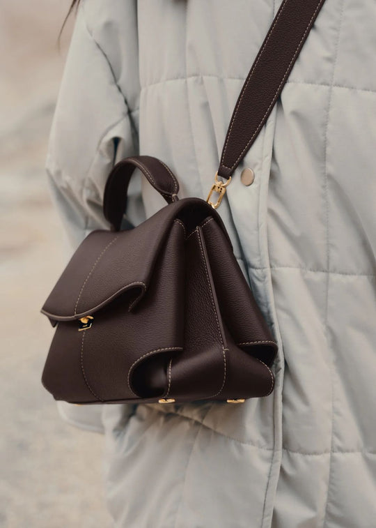Velloria – Sophisticated Leather Top-Handle Bag for Women
