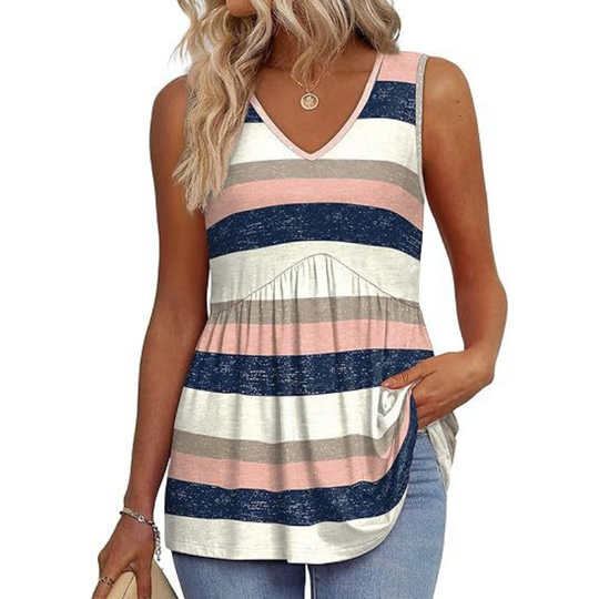 Talia – Sleeveless Flow Top for Women