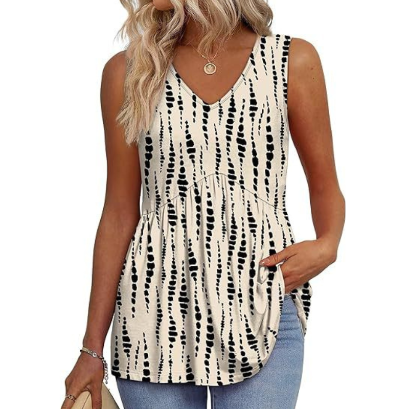 Talia – Sleeveless Flow Top for Women