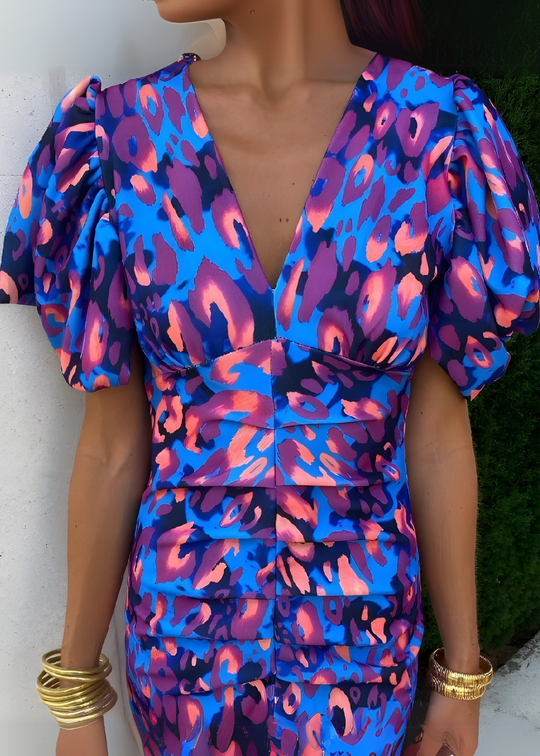 Fynn | Vibrant Fiesta Dress in Radiant