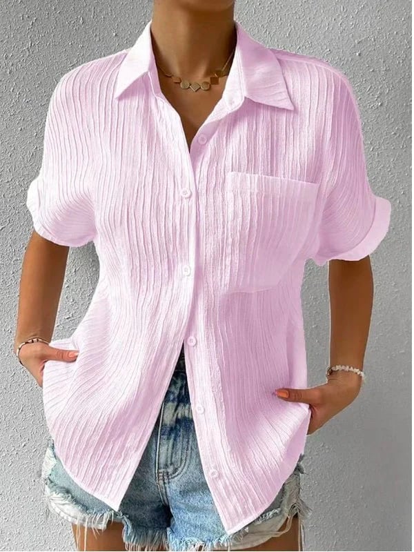 Mirae – Textured Breeze Summer Shirt