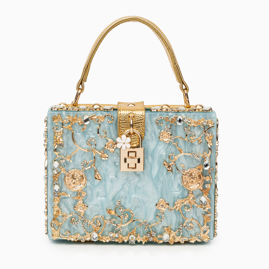 Addison – Luxurious Embroidered Evening Handbag for Women